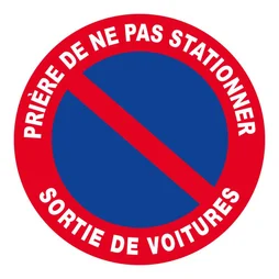 Disque Stationnement En Plastique