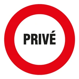 Disque Privé En Plastique