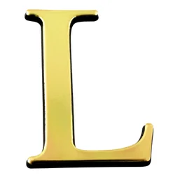 Lettre L En Plastique