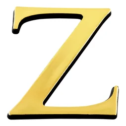 Lettre Z En Plastique