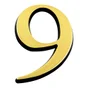 Chiffre 9 En Plastique