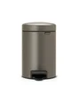 Poubelle de salle de bains 3 l platinum BRABANTIA New icon