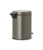 Poubelle de salle de bains 5 l bronze BRABANTIA Newicon
