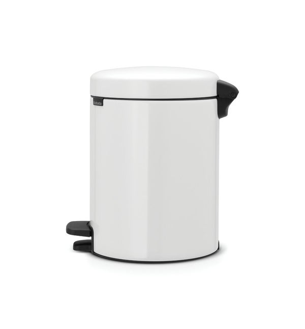 Poubelle de salle de bains 5 l blanc BRABANTIA Newicon