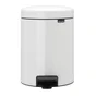 Poubelle de salle de bains 5 l blanc BRABANTIA Newicon