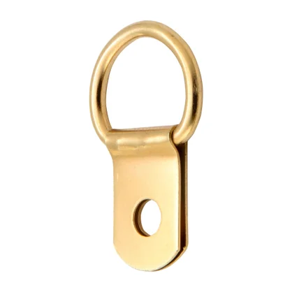 PH PandaHall 10pcs Anneaux Ovales à Ressort Plaqué Or 18K 16x8.5mm - Fermoirs Porte-Clés Bijoux