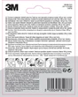 Lot de 4 crochets adhésif 3M, blanc