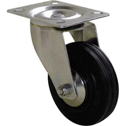Roulette pivotante à platine, diam.65 mm
