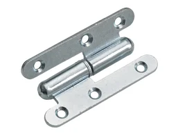 Paumelle acier pour fenêtre HETTICH, L.80