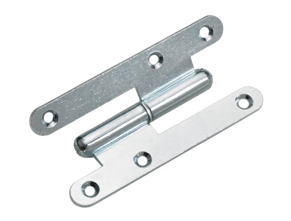 Paumelle acier pour fenêtre HETTICH, L.110 x l.55 mm