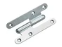 Paumelle acier pour fenêtre HETTICH, L.110 x l.55 mm