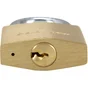 Master Lock 2840Eurd Cadenas À Clé Extra Fin En Laiton, Doré, 6,2 X 4 X 1,6 Cm