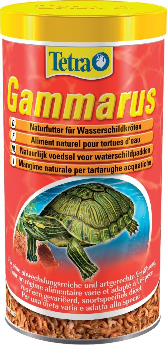 Alimentation complémentaire pour tortues Tetra Gammarus 1 litre Tetra 