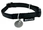 Collier chien réglable mc leather 20mm noir
