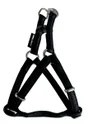 Harnais chien réglable mc leather 20mm noir