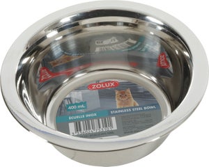 Ecuelle chat inox d13cm 450ml