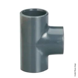 Té 90° en pvc à coller, femelle / femelle, D.50