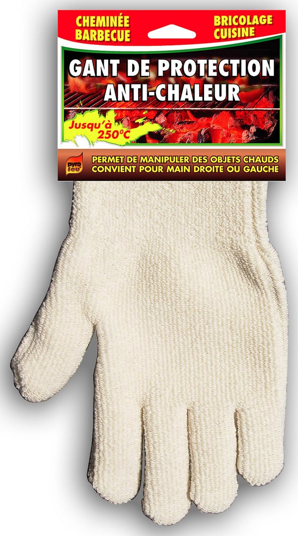Gant anti-chaleur 250 degrés, PYROFEU