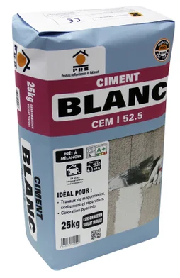 Ciment blanc PRB/ N/A, 52,5, 25 kg