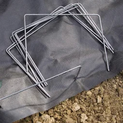 100 Agrafes Métalliques Fixation Des Toiles Nortene