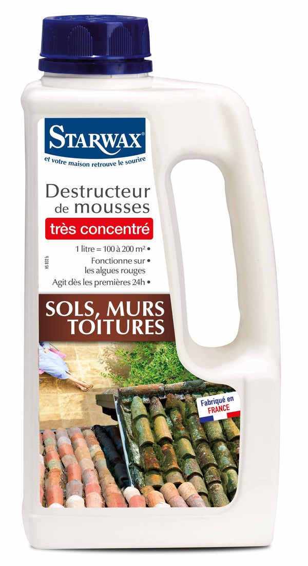 Destructeur de dépôts verts concentré à diluer, STARWAX, 1L