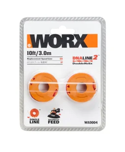 Lot de 2 bobines WORX prefilees pour coupe