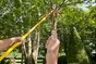 Manche en aluminium télescopique multistar OUTILS WOLF, L.220 cm