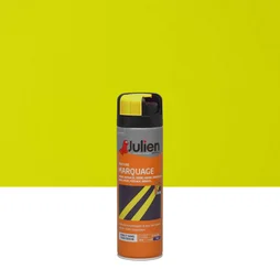 Aérosol de marquage intérieur/extérieur JULIEN jaune fluorescent 500 ml
