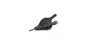 Soufflet simili cuir noir Ubis, FIRE