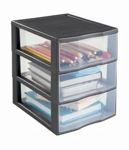 Tour De Rangement Orgamix Plastique , L.18.5 X P.24.5 X H.25.5 Cm