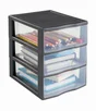 Tour De Rangement Orgamix Plastique , L.18.5 X P.24.5 X H.25.5 Cm