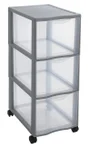 Tour De Rangement Orgamix Plastique , L.26 X P.36.5 X H.63.5 Cm