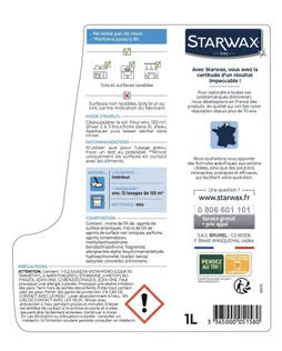 Nettoyant Multi-Usages Et Parfumé Fleur Des Bois Starwax 1 L