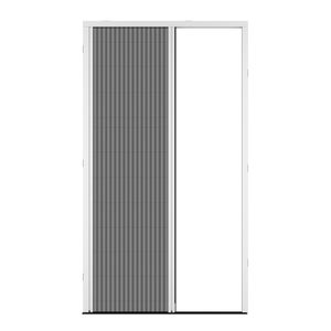 Moustiquaire Pour Porte-Fenêtre Plissée Moustikit H.230 X L.140 Cm