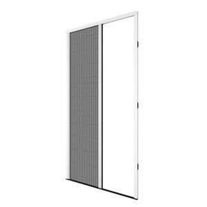 Moustiquaire Pour Porte-Fenêtre Plissée Moustikit H.230 X L.140 Cm