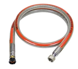 Flexible Inox Gaz Bp Validité Illimitée Garantie À Vie, H1.5M Gazinox Security