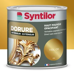 Dorure, pailleté, SYNTILOR, vieil or 0,125L