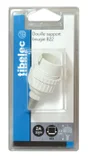 Douille Pour Bougie B22 Tibelec, Plastique, Blanc 60 W