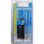 Support E14 Tibelec, Plastique, Noir 60 W