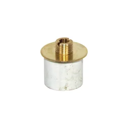 Extensible Diamètre 19-21Mm Tibelec, Laiton, Blanc