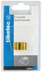 2 Raccords Tibelec, Laiton