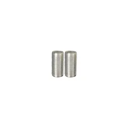 Lot De 2 Tubulures Tibelec, Acier, Gris