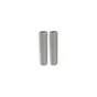 Lot De 2 Tubulures Tibelec, Acier, Gris