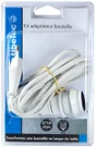 Adaptateur Bouteille E14 Tibelec, Plastique, Blanc 40 W