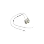 Douille G4 / Gu4 / Gu5.3 / Gy6.35 en plastique, TIBELEC, 100 W blanc