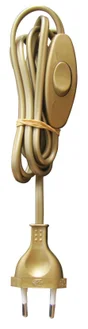 Cordon Et Interrupteur Tibelec, Plastique, Or 460 W
