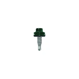 Lot De 10 Vis De Couturages, L.22 Mm Vert Sapin Ral 6009 Bol-Fixations