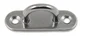 Platine à œil inox diamètre 6mm 60x20mm lot de 2