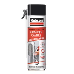 Mousse expansive grandes cavites <0,1% iso RUBSON blanc 550ml/28l