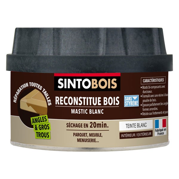 Mastic À Bois Sinto, Blanc, 0.17 L